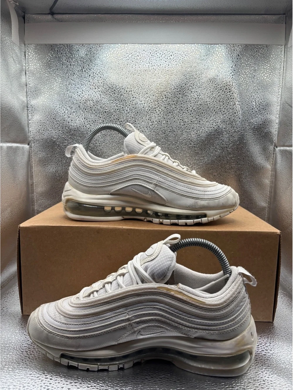 Nike air max 97 triple white GS